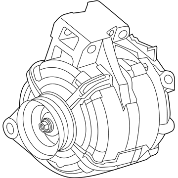 2012 Buick Regal Alternator - 13512760