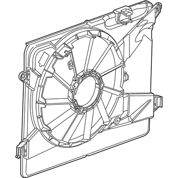 2018 Buick Encore Fan Shroud - 42806372