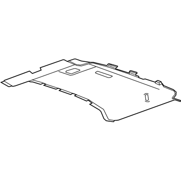 Cadillac 23254983 Rear Headliner