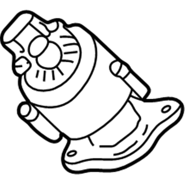 1995 Chevy C1500 EGR Vacuum Solenoid - 17113505