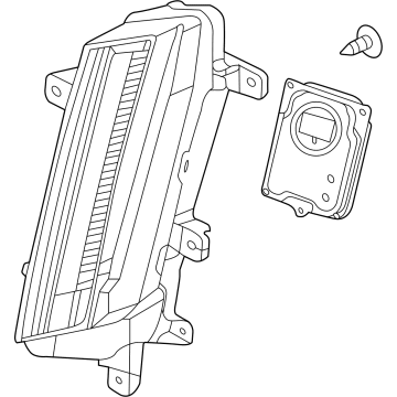 Cadillac 84761114 Daytime Run Lamp