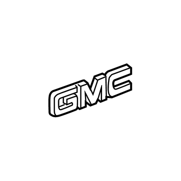 GM 84816849 EMBLEM ASM-L/GATE *VADER CHROMEE