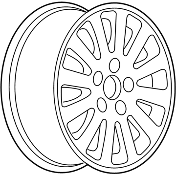 Buick 19351717 Wheel, Alloy