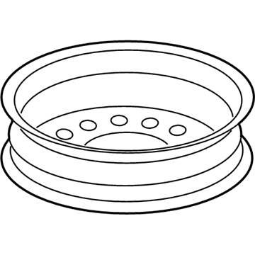 Pontiac 9594807 Spare Wheel