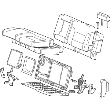 Chevy 22878097 Seat Assembly