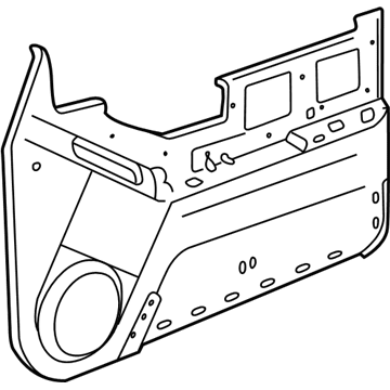 GMC 15032852 Door Trim Panel