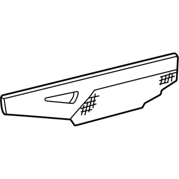 GM 15018323 Insert, Front Side Door *Graphite