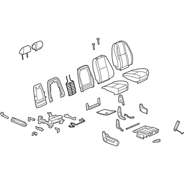 Chevy 25944093 Seat Assembly