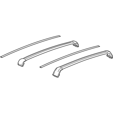 GM 25937001 Rail Kit, Luggage Carrier Cr