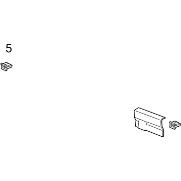 Chevy 22817422 Molding Extension