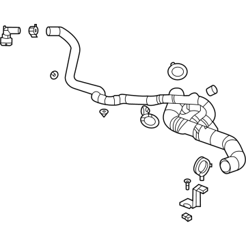 2024 Cadillac CT4 Radiator Hose - 84764257