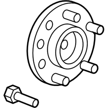 Cadillac 84641365 Hub & Bearing