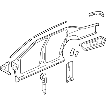 Cadillac 25881547 Uniside Assembly