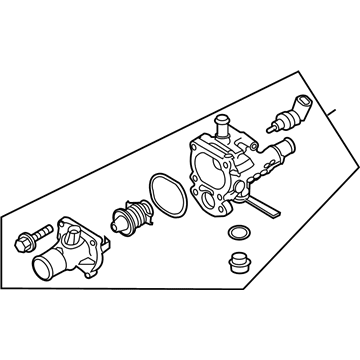 Chevy 25199826 Thermostat Housing