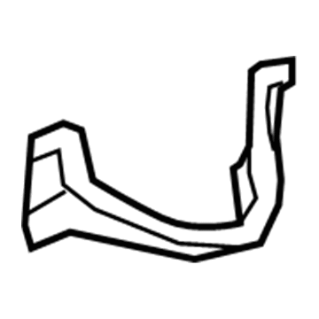 Chevy 23151658 Knee Bolster Deflector