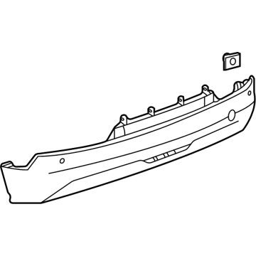 GM 42779092 Fascia Assembly, Rear Bpr Lwr