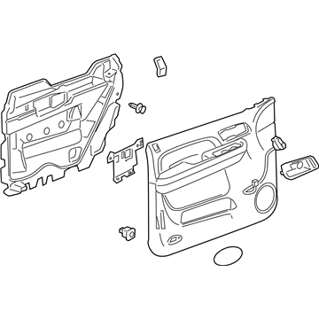 GMC 25780114 Door Trim Panel