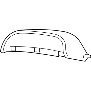 GM 95215106 Cover,Outside Rear View Mirror Housing (LH) *Service Primer