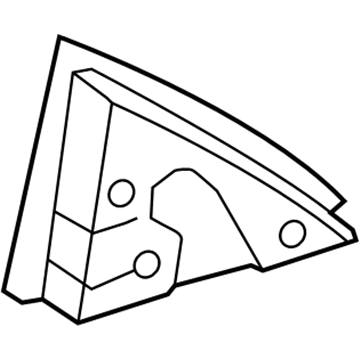 GM 95215109 Gasket,Outside Rear View Mirror (RH)