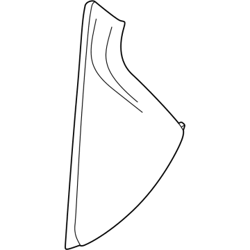 GM 42754998 Side Cover, Jet Black GM 42754998 Side Cover, Jet Black