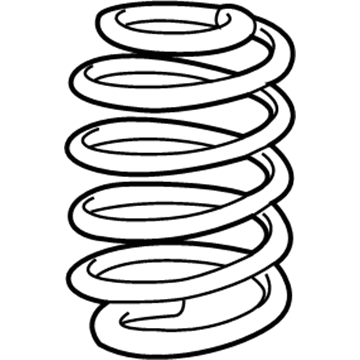 Pontiac 89060180 Coil Spring