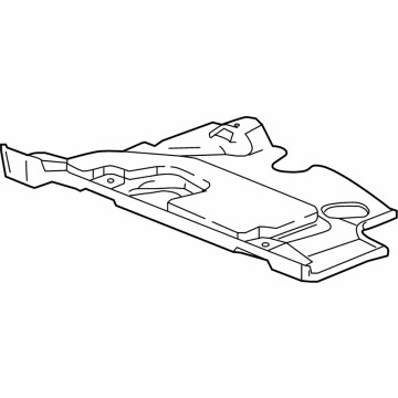 GM 42596159 Insulator Assembly, I/P Lwr T/Pnl *Black