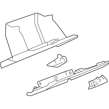 Chevy 89039755 Glove Box Assembly