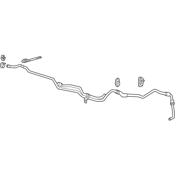 GM 84887318 Pipe Assembly, Trans Fluid Clr Inl & Otlt