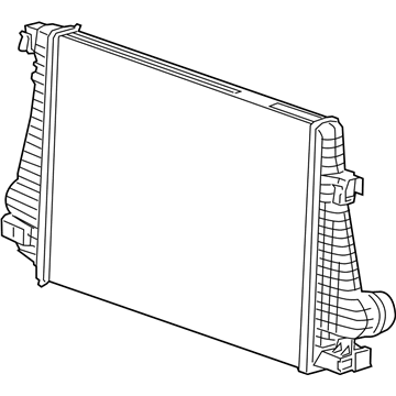 GM 84356897 Charging Air Cooler Radiator Assembly