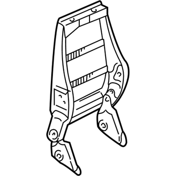 Oldsmobile 88894879 Seat Back Frame