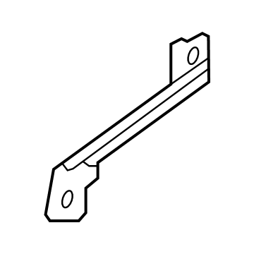 GM 85530719 BRACE-FRT BPR FASCIA SUPT