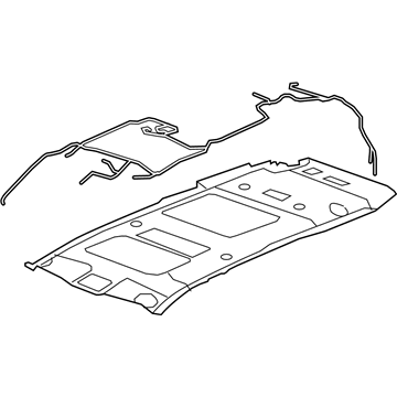 GM 23459091 Panel Assembly, Headlining Trim *Titanium