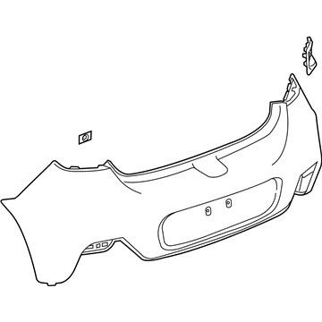 Chevy 39092405 Bumper Assembly