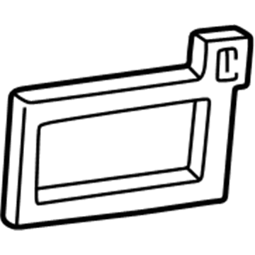 GM 52495602 Seal,Instrument Panel Outer Air Outlet Duct