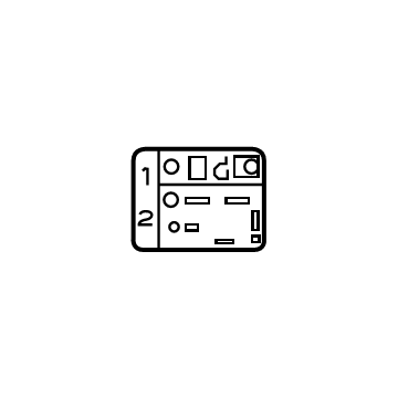 GMC 87846604 A/C Label