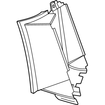 Cadillac 84257110 Outlet Duct