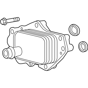 Chevy 55494842 Oil Cooler