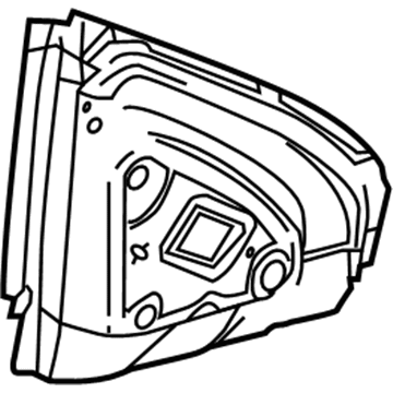 GM 39147616 GASKET-O/S RR VIEW MIR