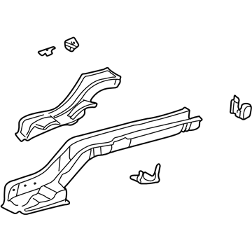 Pontiac 20835778 Rear Rail