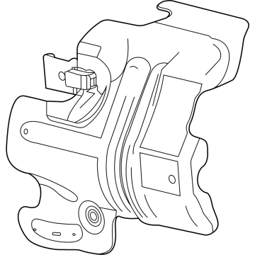 GM 55496412 Shield, Strtr Ht