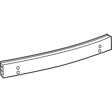 GM 19183891 Bar,Rear Bumper Imp