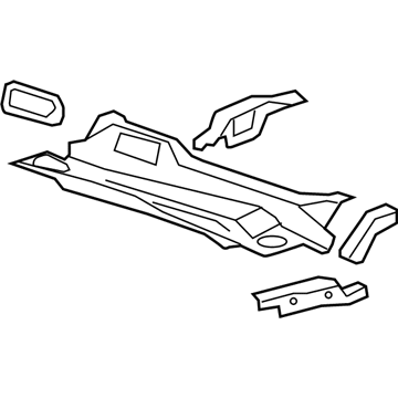 GM 20904835 Panel Assembly, Plenum Lower