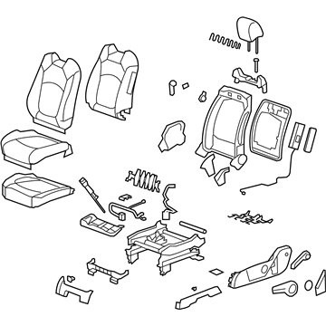 GM 15946788 Seat Assembly, Driver *Medium Duty Titanium