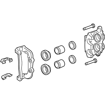 GM 92221882 Caliper Asm,Front Brake