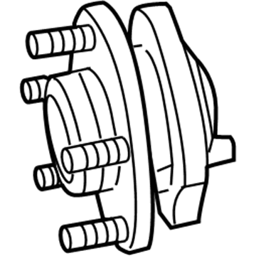 Pontiac 92192305 Hub & Bearing