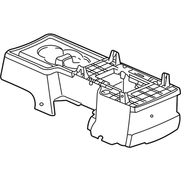 Saturn Center Console Base - 22695550