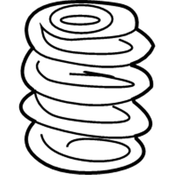 Chevy HHR Coil Springs - 15938616