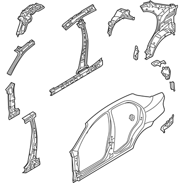 Chevy 96408251 Uniside Assembly