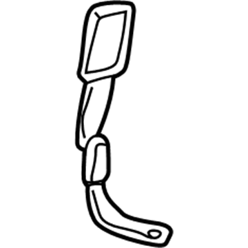 GM 88952194 Rear Seat Belt Kit (Buckle Side) *Medium Duty Neutral