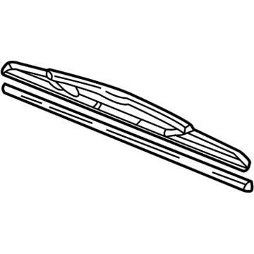 Pontiac 10329206 Wiper Blade